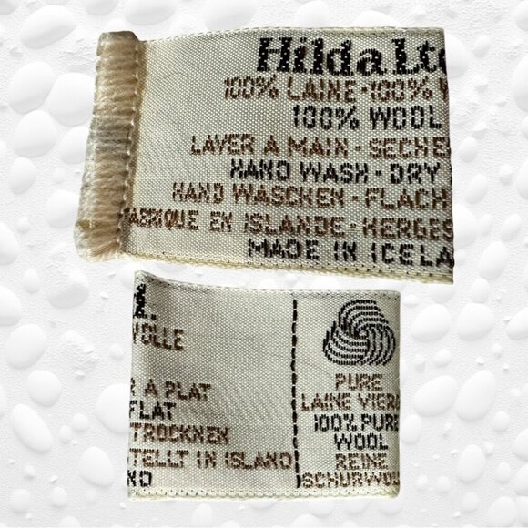 🧢 Hilda Ltd. Iceland Pure Wool Ladies Beanie/Toque Knitted Hat 🧢 - Picture 4 of 7